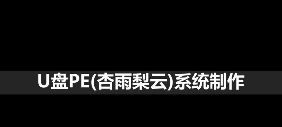 杏雨梨云U盘装系统教程（简单易懂的U盘装系统步骤，让你轻松搞定电脑系统安装）