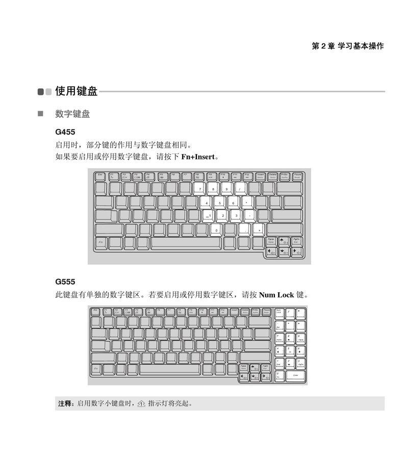 联想电脑键盘使用教程（掌握联想电脑键盘的使用技巧，提升工作效率）